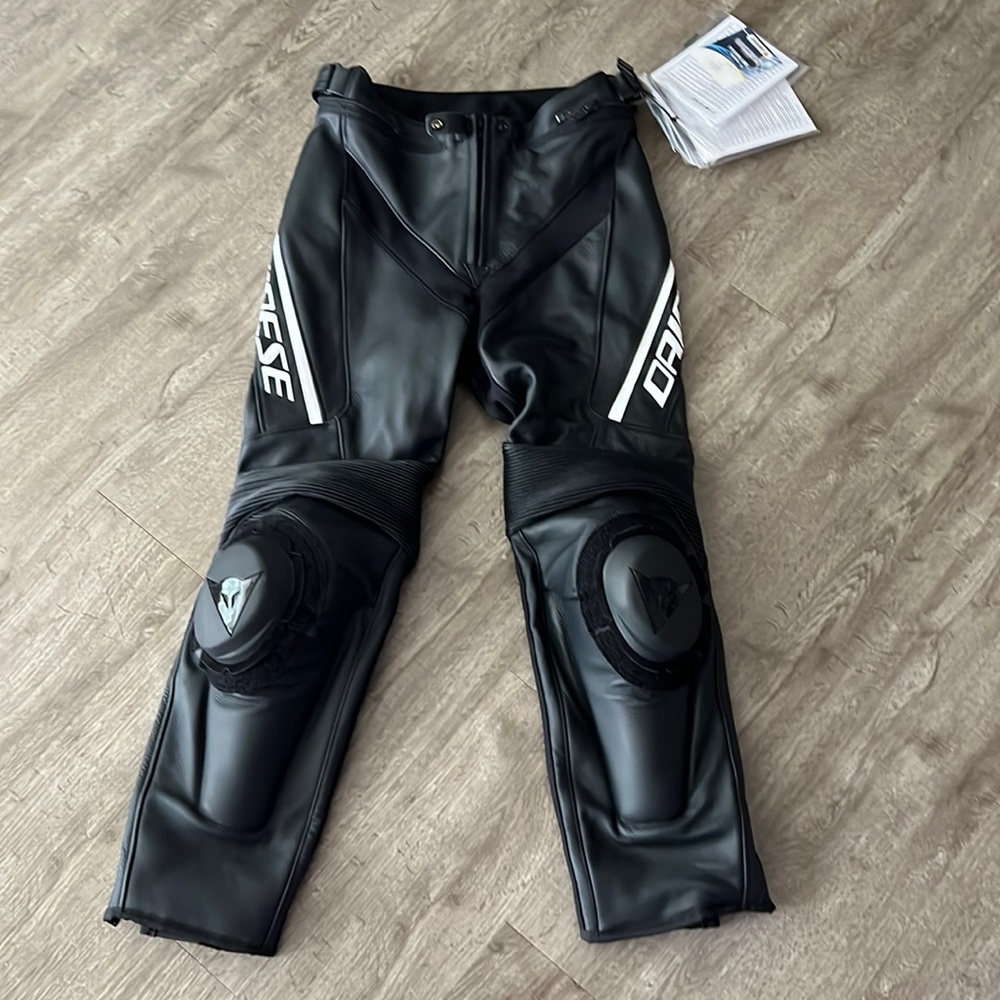 Dainese delta 3 leather track pants